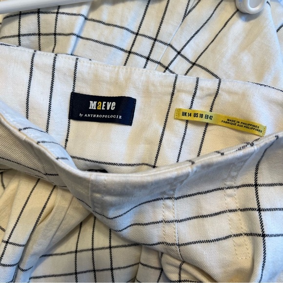 Anthropologie Maeve Pleated Linen
Blend Culottes, Size 10-NWT - Picture 9 of 11